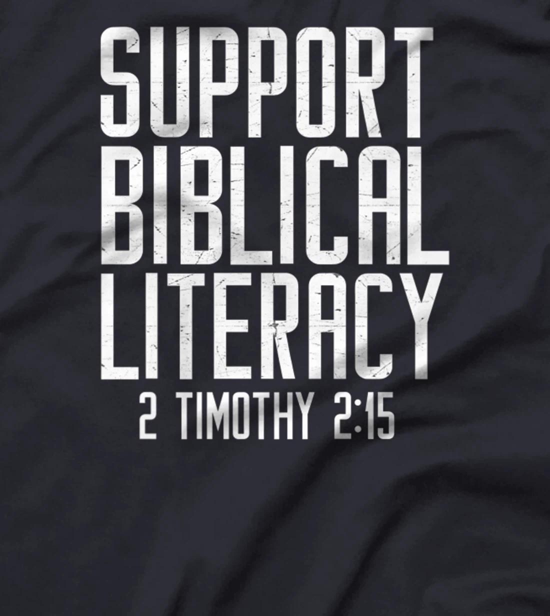 Support Biblical Literacy Know God's Word T-Shirt, Women T-Shirt
