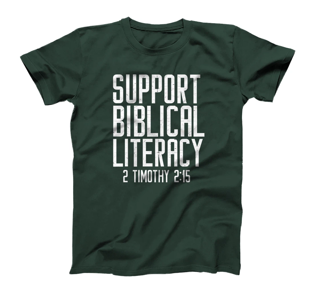 Support Biblical Literacy Know God's Word T-Shirt, Women T-Shirt