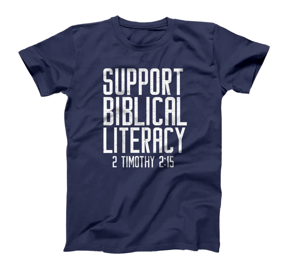 Support Biblical Literacy Know God's Word T-Shirt, Women T-Shirt