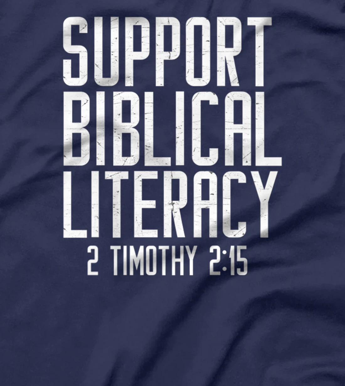 Support Biblical Literacy Know God's Word T-Shirt, Women T-Shirt