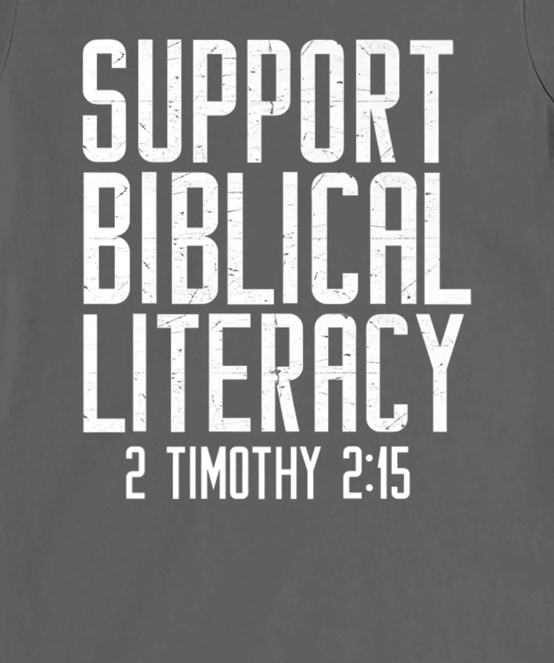 Support Biblical Literacy Know God's Word T-Shirt, Women T-Shirt