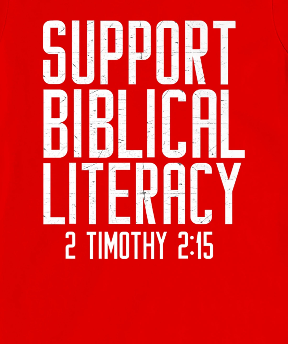 Support Biblical Literacy Know God's Word T-Shirt, Women T-Shirt