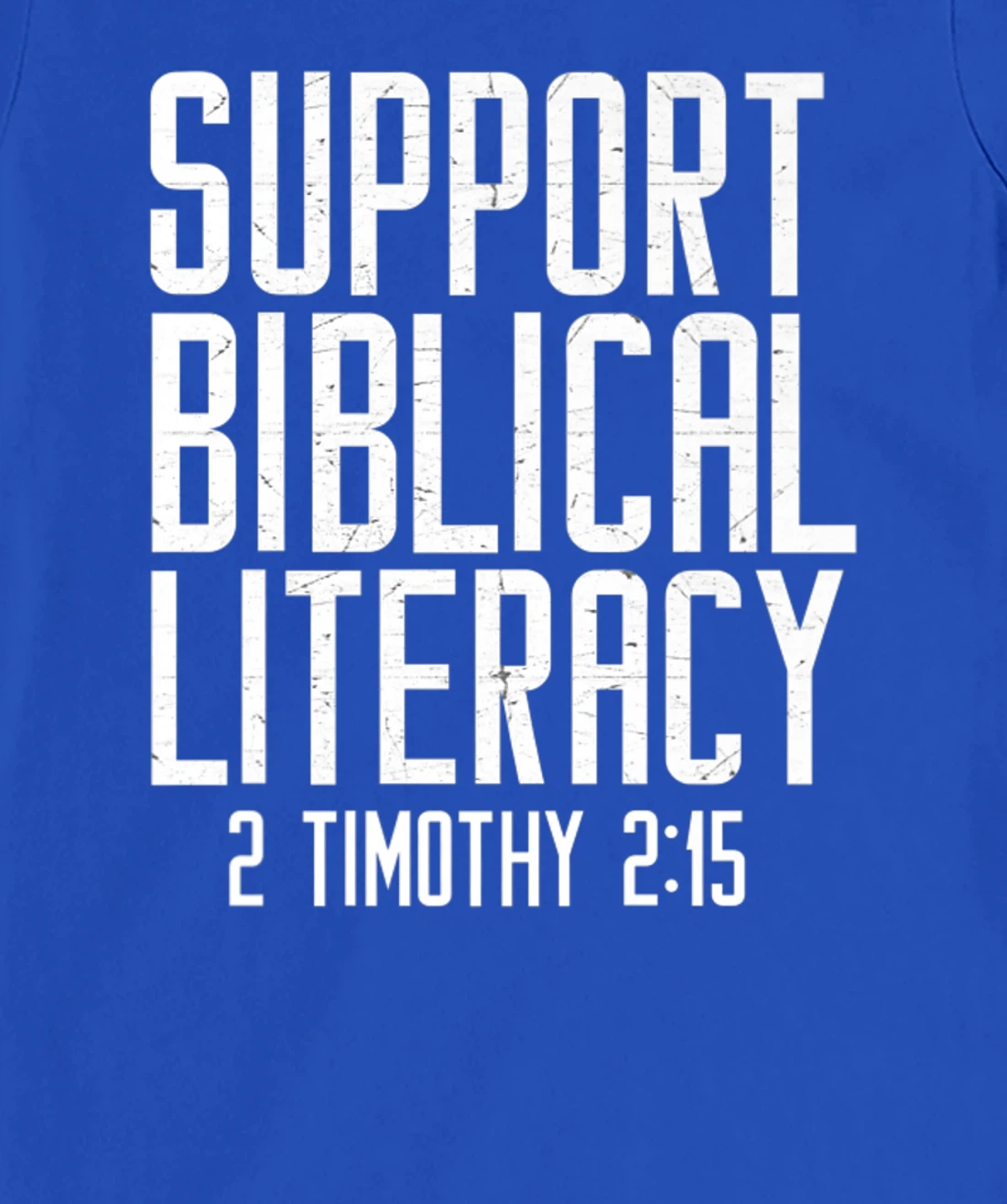 Support Biblical Literacy Know God's Word T-Shirt, Women T-Shirt