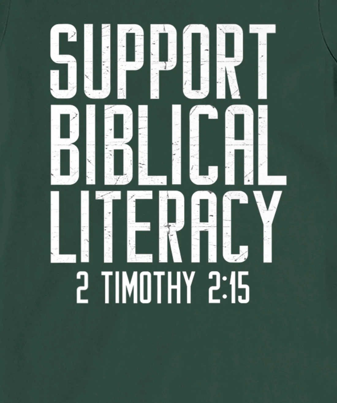 Support Biblical Literacy Know God's Word T-Shirt, Women T-Shirt