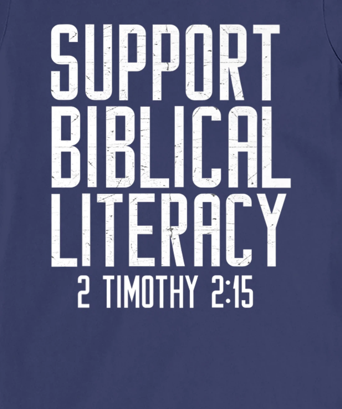 Support Biblical Literacy Know God's Word T-Shirt, Women T-Shirt