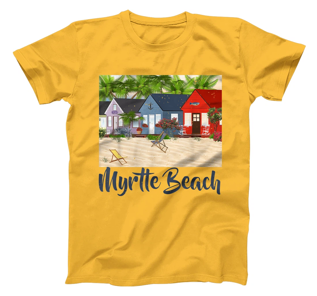 Womens Myrtle Beach South Carolina Ocean Summer House Cottage T-Shirt, Kid T-Shirt and Women T-Shirt