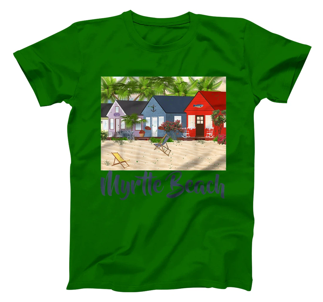 Womens Myrtle Beach South Carolina Ocean Summer House Cottage T-Shirt, Kid T-Shirt and Women T-Shirt