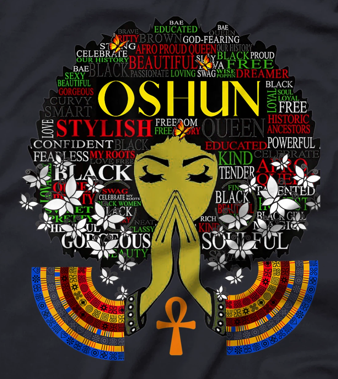 Orisha Oshun - Goddess of Divinity, Femininity And Love T-Shirt
