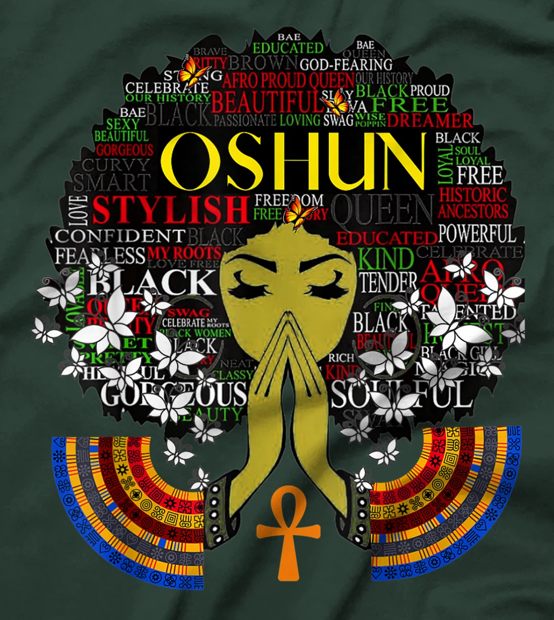 Orisha Oshun - Goddess of Divinity, Femininity And Love T-Shirt