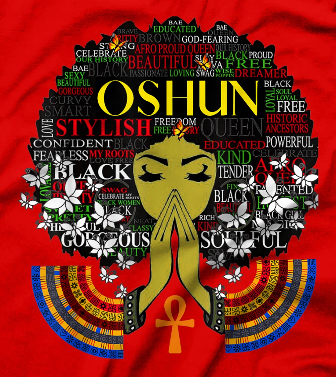 Orisha Oshun - Goddess of Divinity, Femininity And Love T-Shirt