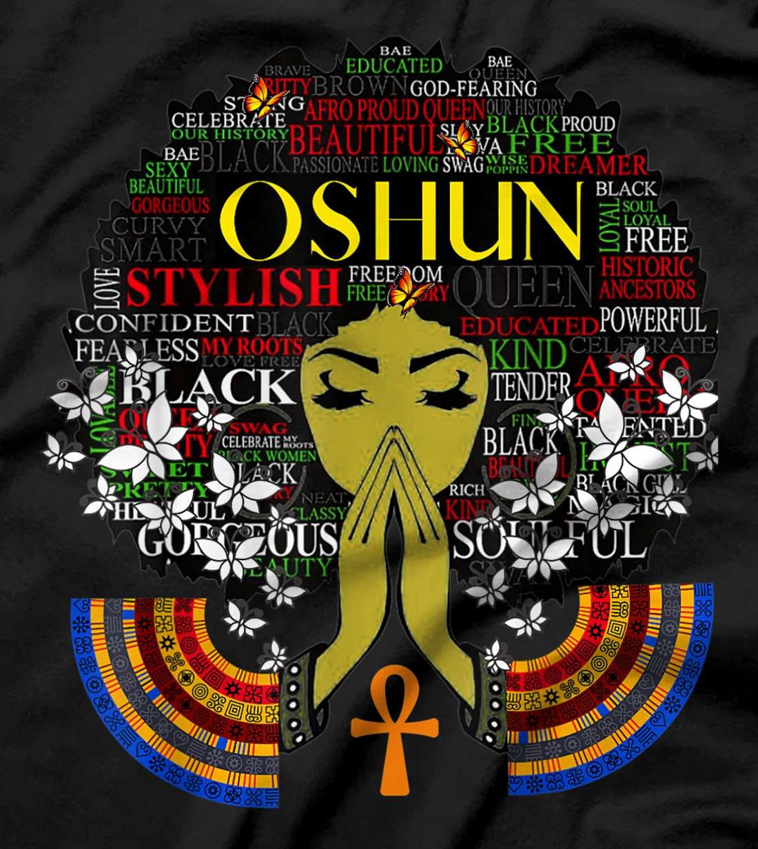 Orisha Oshun - Goddess of Divinity, Femininity And Love T-Shirt