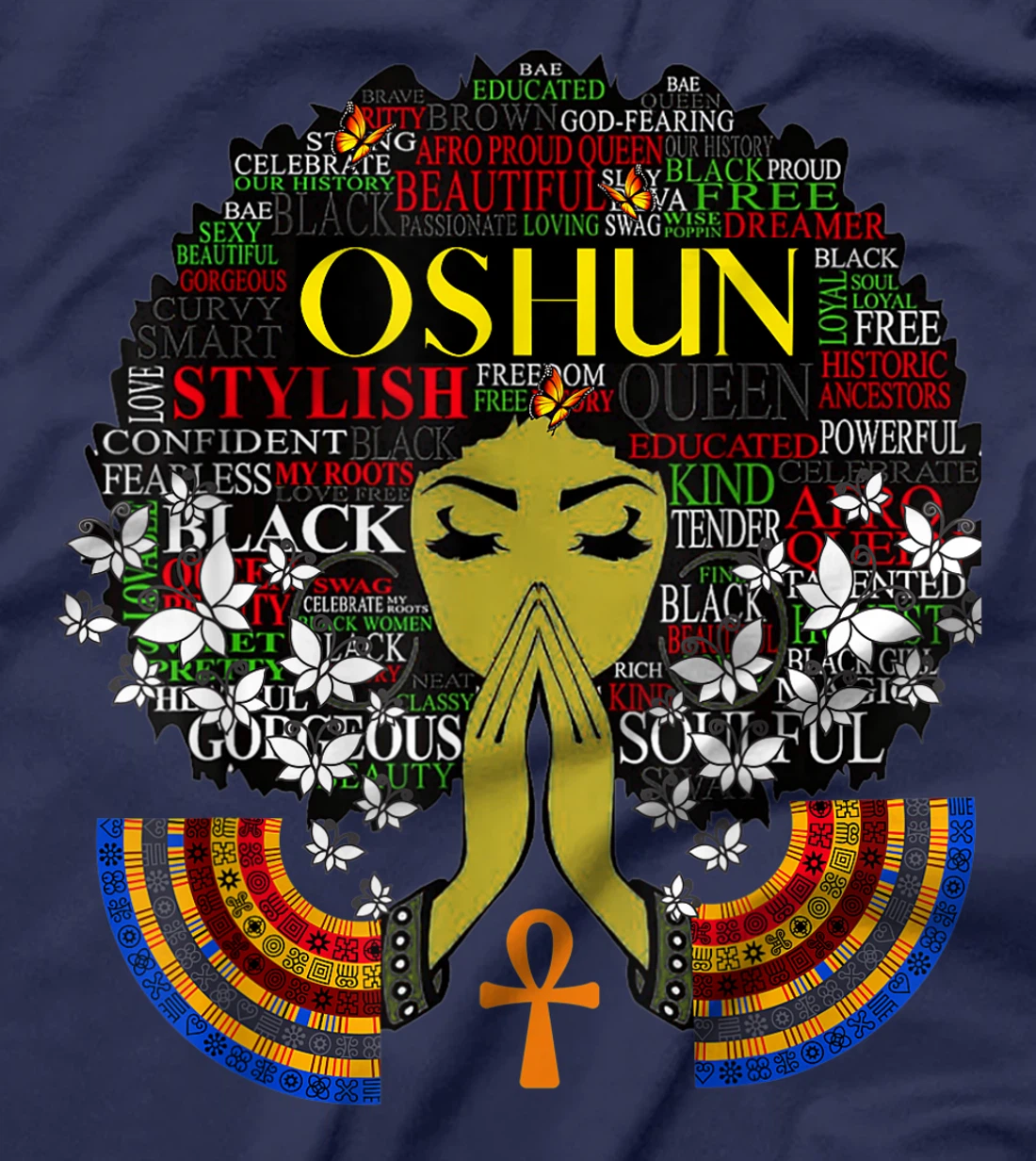Orisha Oshun - Goddess of Divinity, Femininity And Love T-Shirt