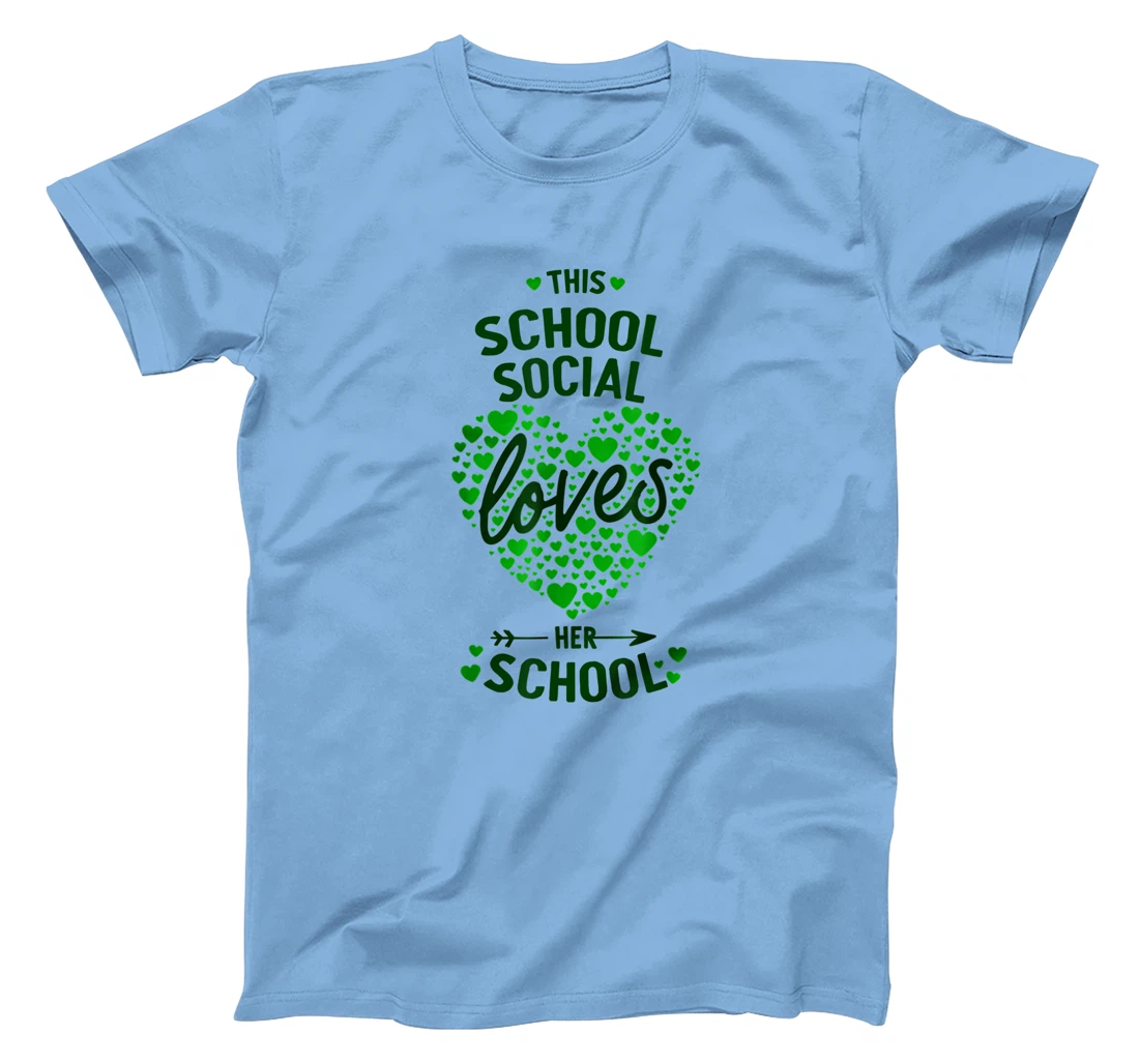 Womens School Social Lucky To Be A Teacher St Patrick Day One Lucky T-Shirt, Women T-Shirt