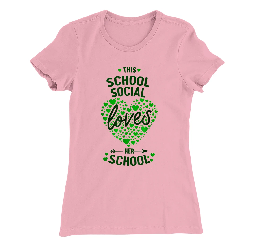 Womens School Social Lucky To Be A Teacher St Patrick Day One Lucky T-Shirt, Women T-Shirt