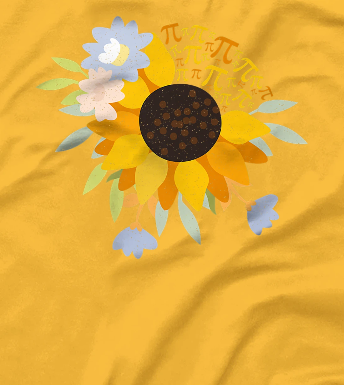 Womens Happy Pie Day Sunflower Pi Day 3.14 STEM Science Math Teache T-Shirt, Kid T-Shirt and Women T-Shirt