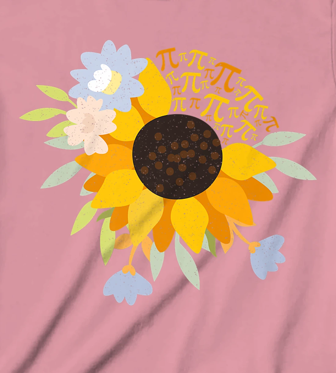 Womens Happy Pie Day Sunflower Pi Day 3.14 STEM Science Math Teache T-Shirt, Kid T-Shirt and Women T-Shirt