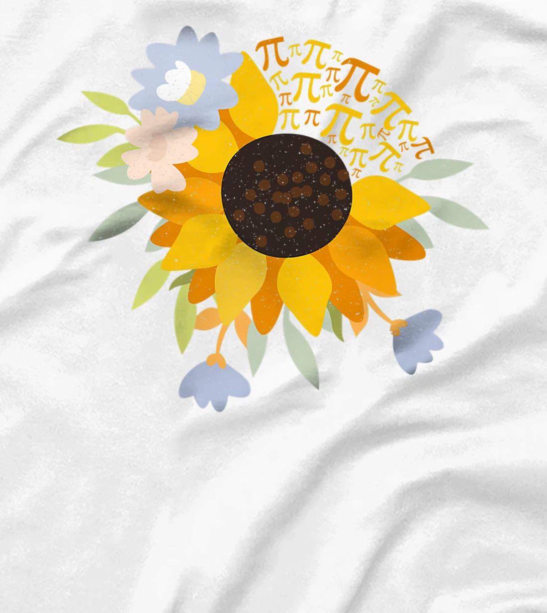 Womens Happy Pie Day Sunflower Pi Day 3.14 STEM Science Math Teache T-Shirt, Kid T-Shirt and Women T-Shirt