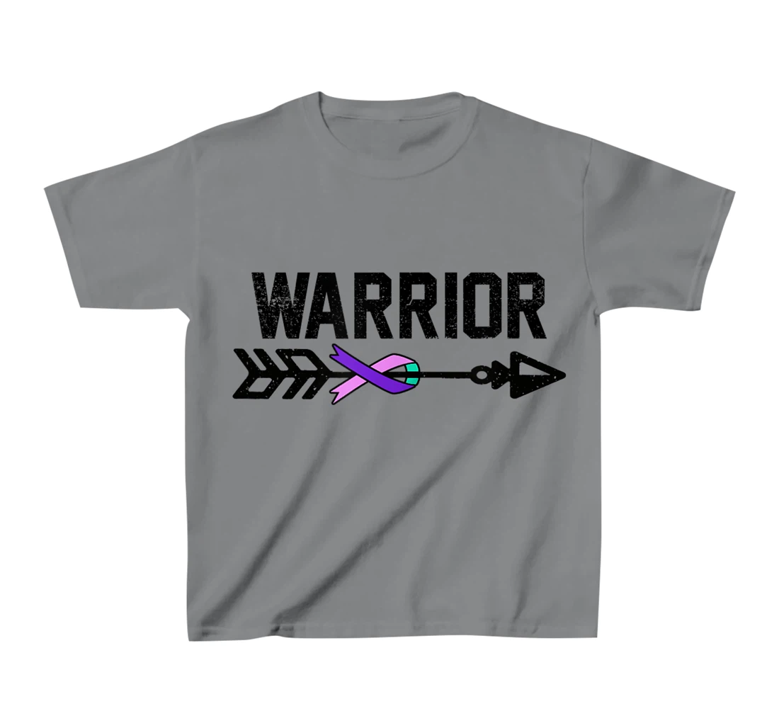 Thyroid Cancerr Awareness Gift T-Shirt, Kid T-Shirt and Women T-Shirt