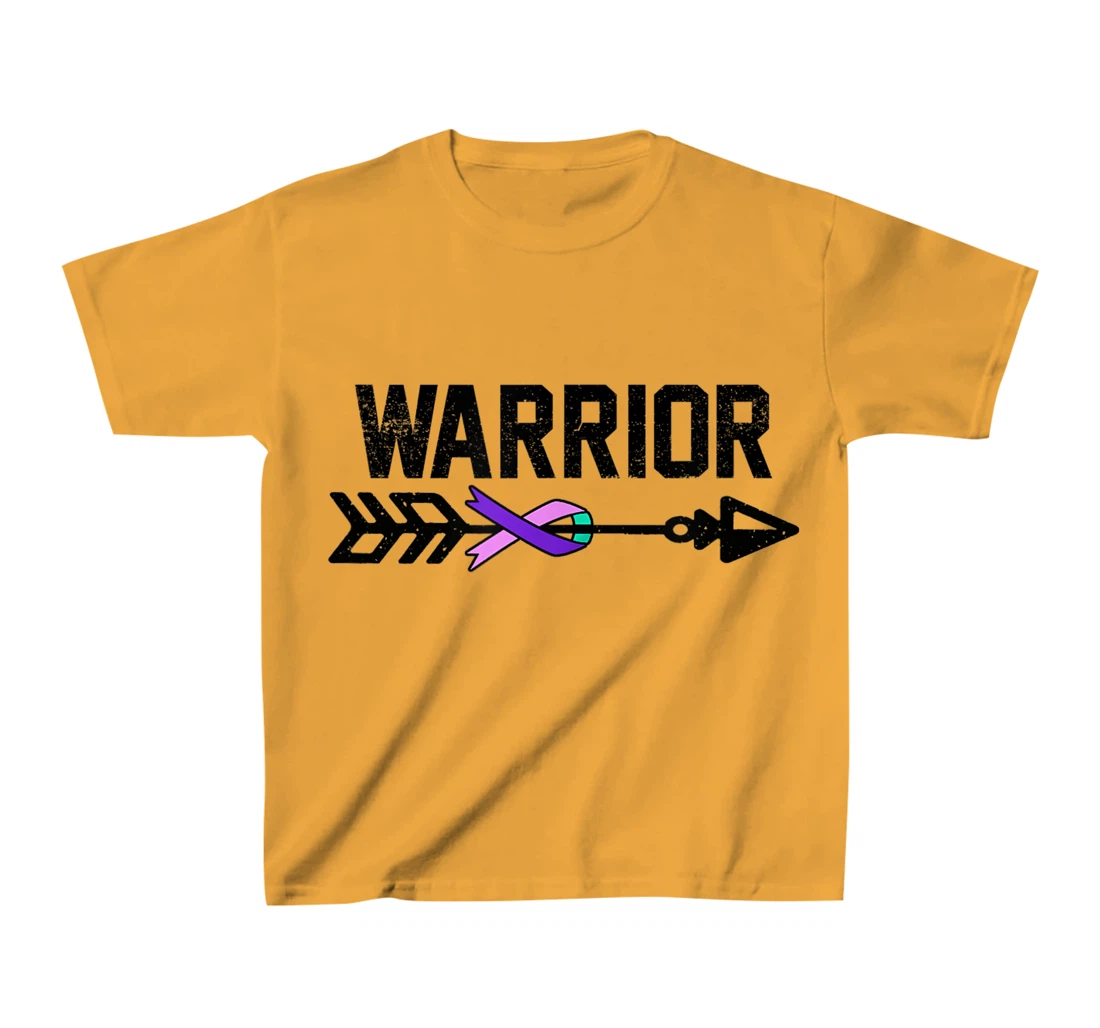 Thyroid Cancerr Awareness Gift T-Shirt, Kid T-Shirt and Women T-Shirt