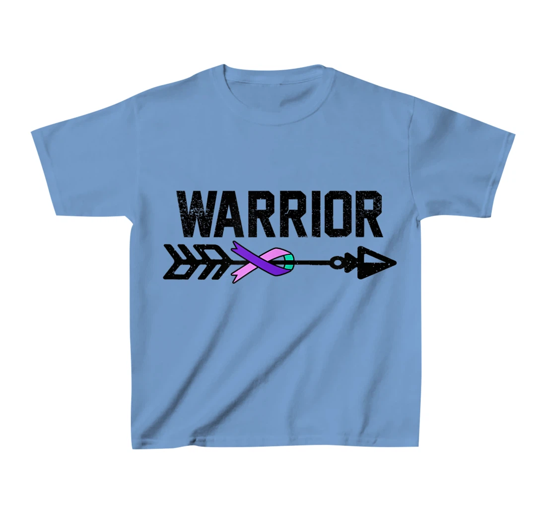 Thyroid Cancerr Awareness Gift T-Shirt, Kid T-Shirt and Women T-Shirt