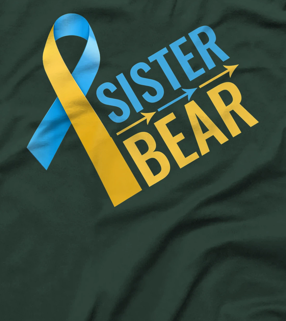 proud sister of Down Syndrome warrior Awareness Trisomy 21 T-Shirt, Kid T-Shirt and Women T-Shirt