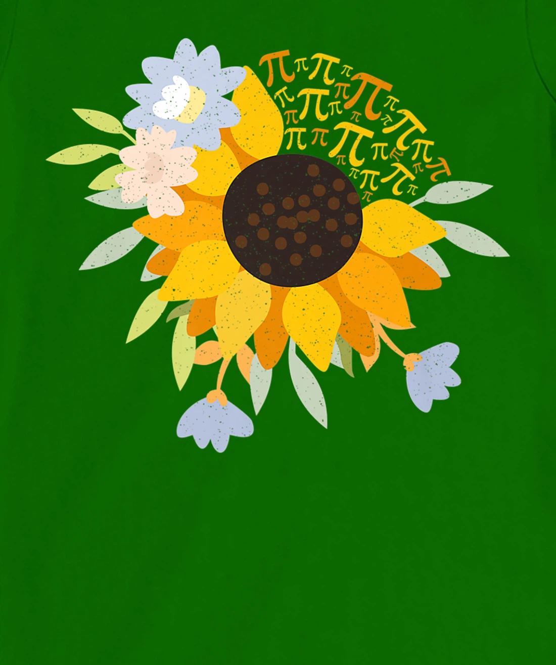 Womens Happy Pie Day Sunflower Pi Day 3.14 STEM Science Math Teache T-Shirt, Kid T-Shirt and Women T-Shirt