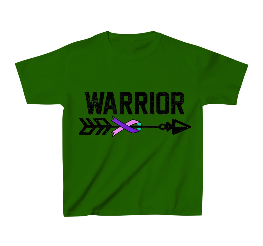 Thyroid Cancerr Awareness Gift T-Shirt, Kid T-Shirt and Women T-Shirt