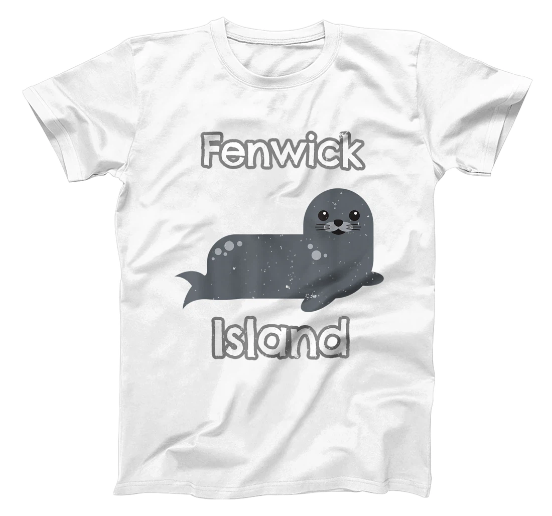 Womens Fenwick Island Delaware Marine Life Harbor Seal T-Shirt, Kid T-Shirt and Women T-Shirt