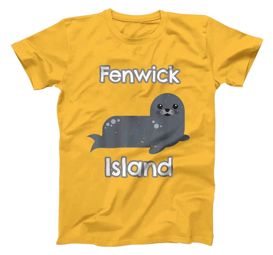 Womens Fenwick Island Delaware Marine Life Harbor Seal T-Shirt, Kid T-Shirt and Women T-Shirt