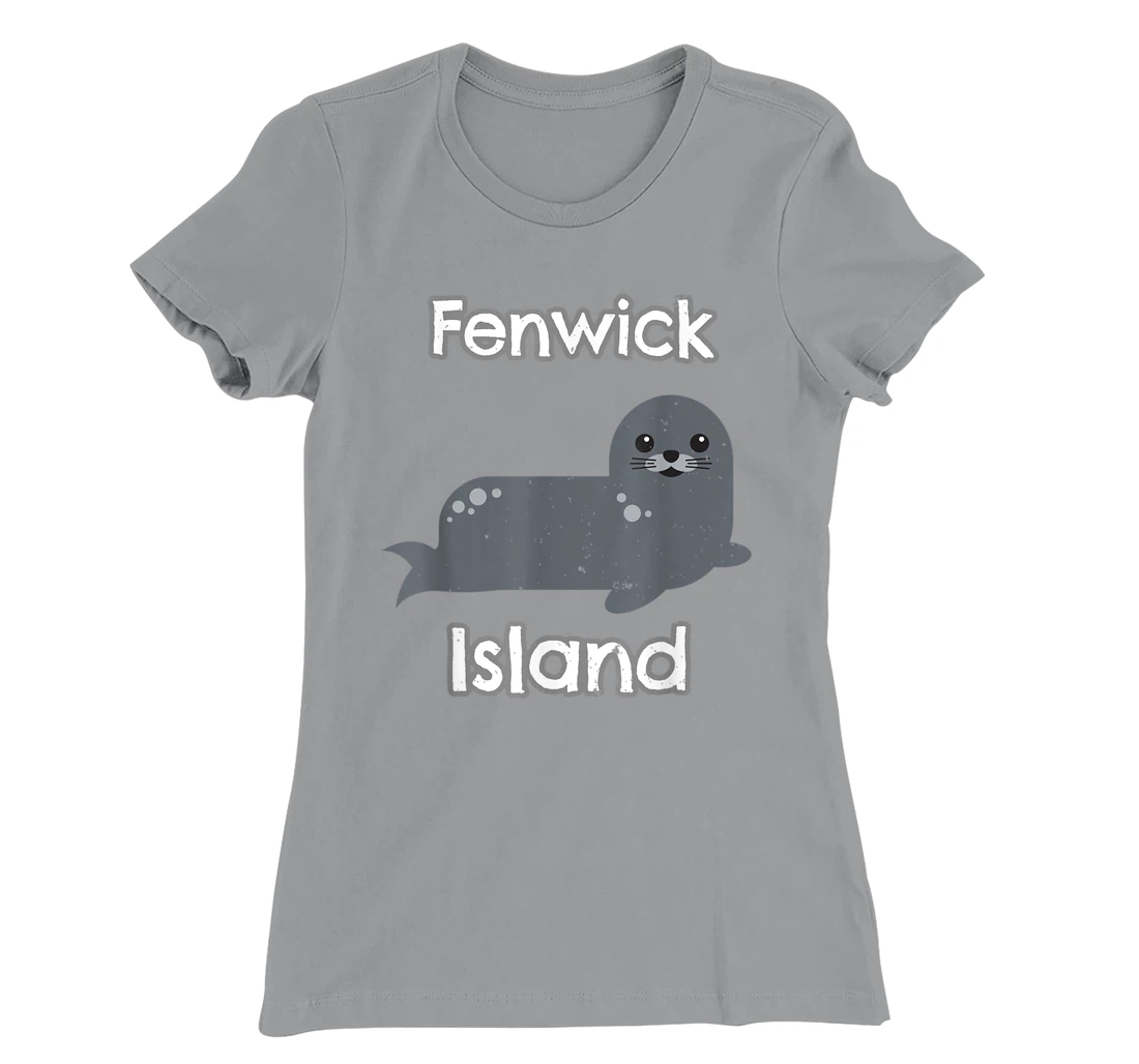 Womens Fenwick Island Delaware Marine Life Harbor Seal T-Shirt, Kid T-Shirt and Women T-Shirt