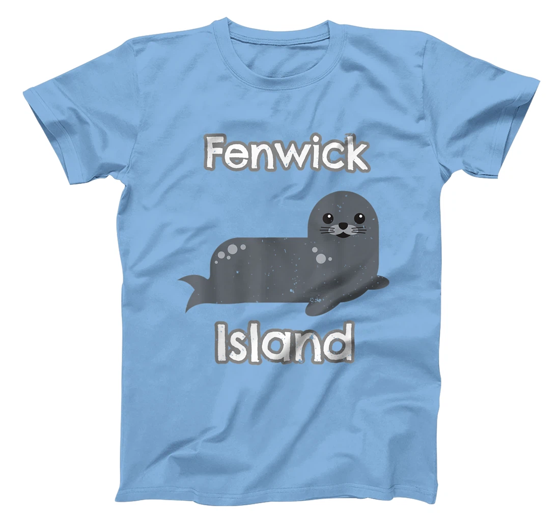 Womens Fenwick Island Delaware Marine Life Harbor Seal T-Shirt, Kid T-Shirt and Women T-Shirt