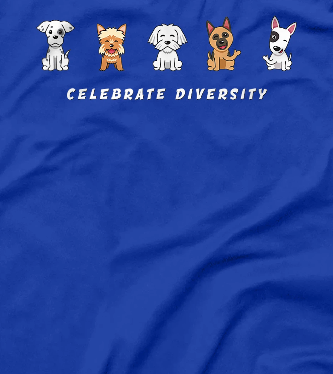 Puppies & Bigger Dogs of All Kinds - Celebrate Diversity T-Shirt, Women T-Shirt