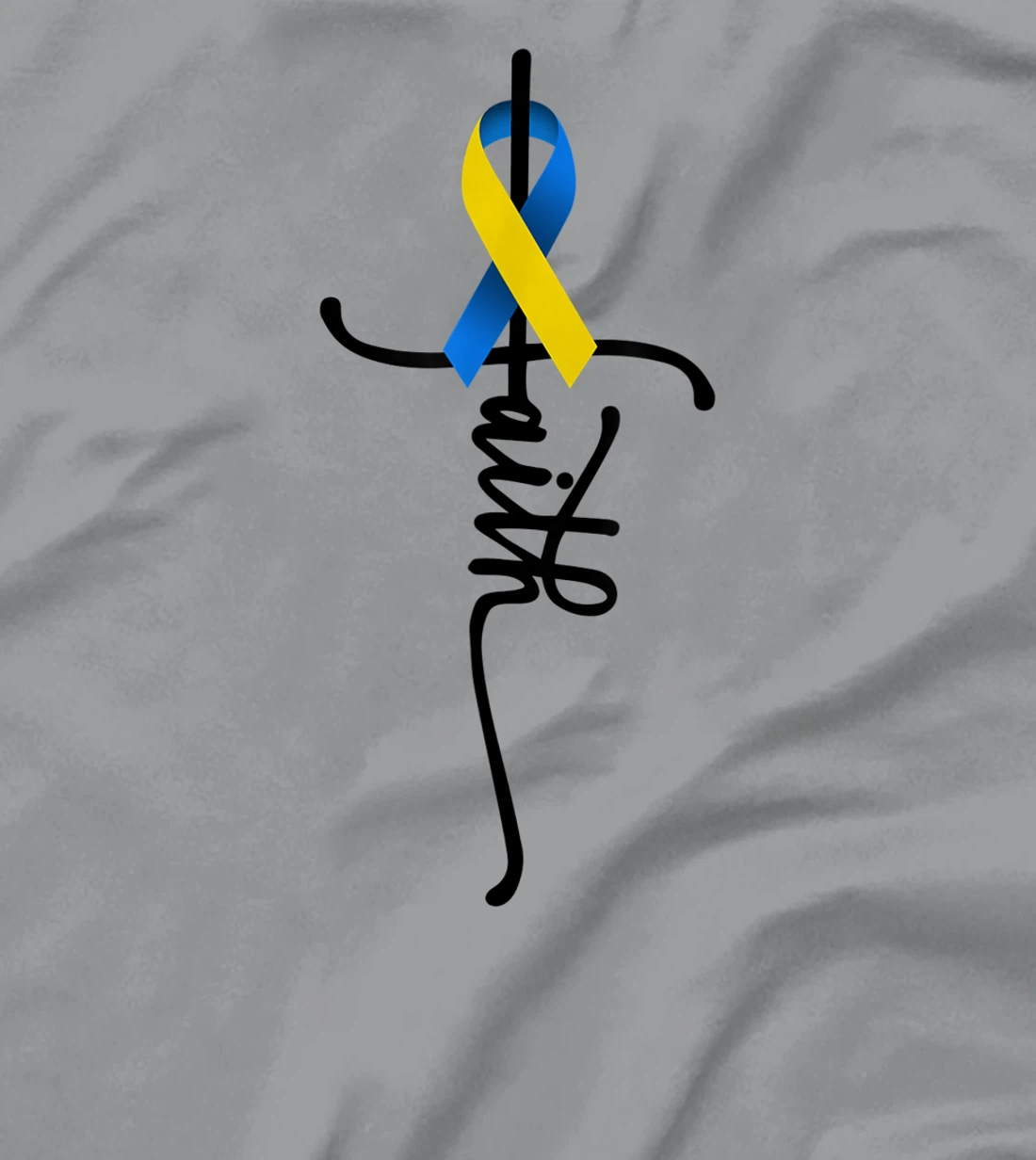 Womens Down Syndrome Faith Down Syndrome Awareness Gifts Trisomy 21 T-Shirt, Kid T-Shirt and Women T-Shirt