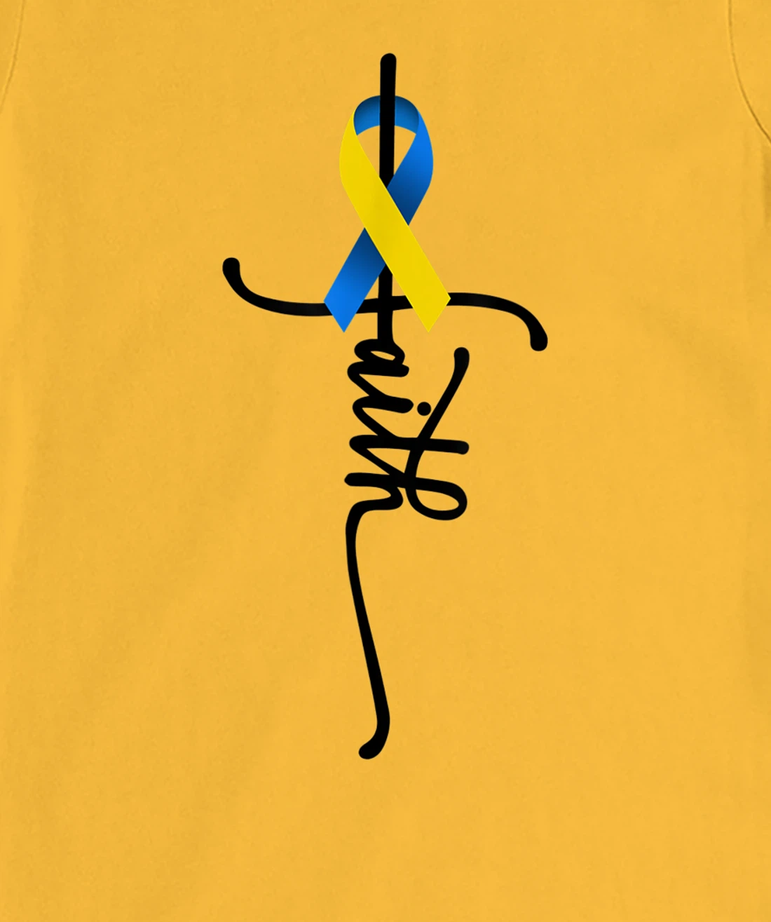 Womens Down Syndrome Faith Down Syndrome Awareness Gifts Trisomy 21 T-Shirt, Kid T-Shirt and Women T-Shirt