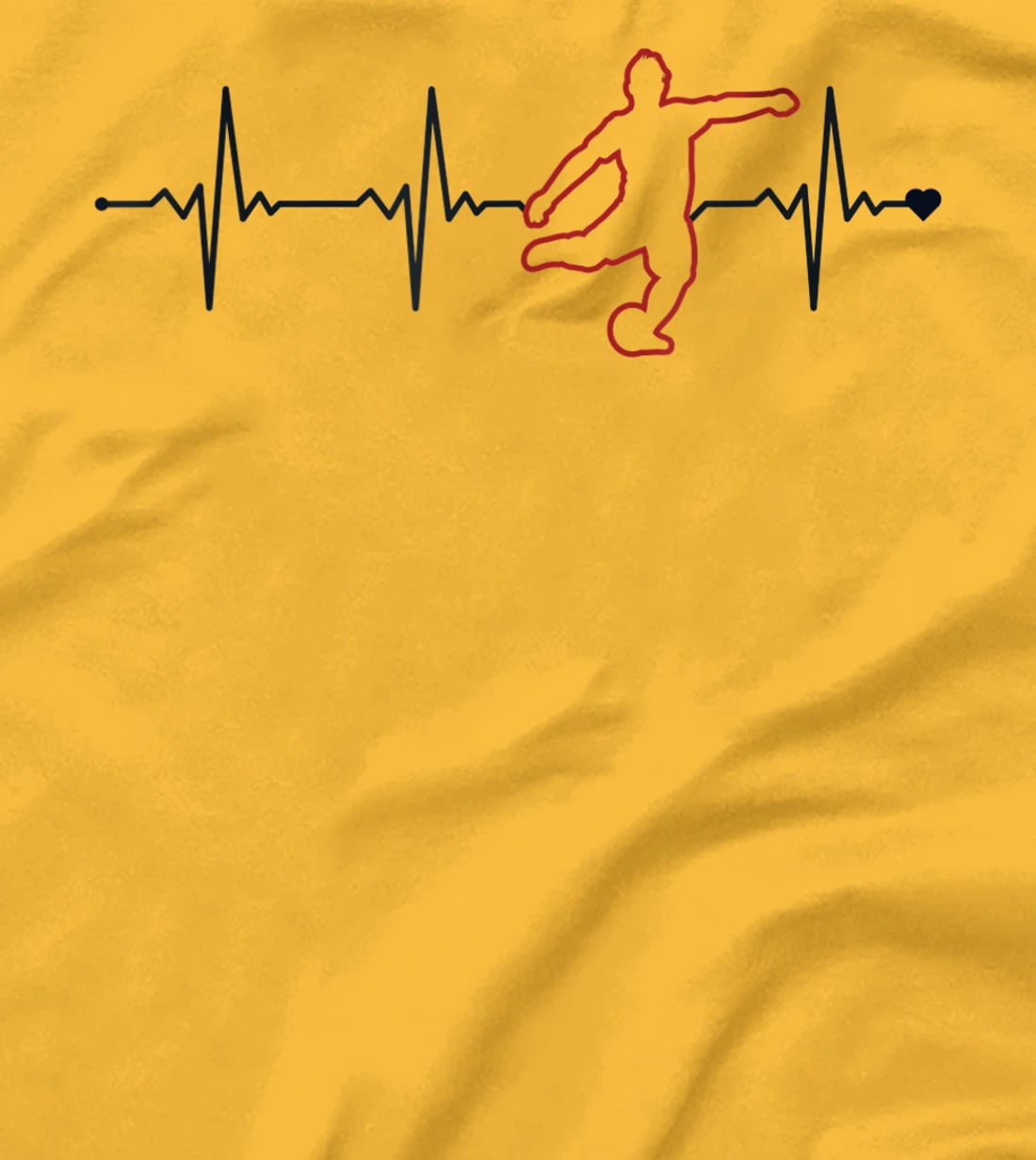 Soccer Heartbeat Goal Keeper Futbol Fußball Trainer Soccer T-Shirt, Kid T-Shirt and Women T-Shirt