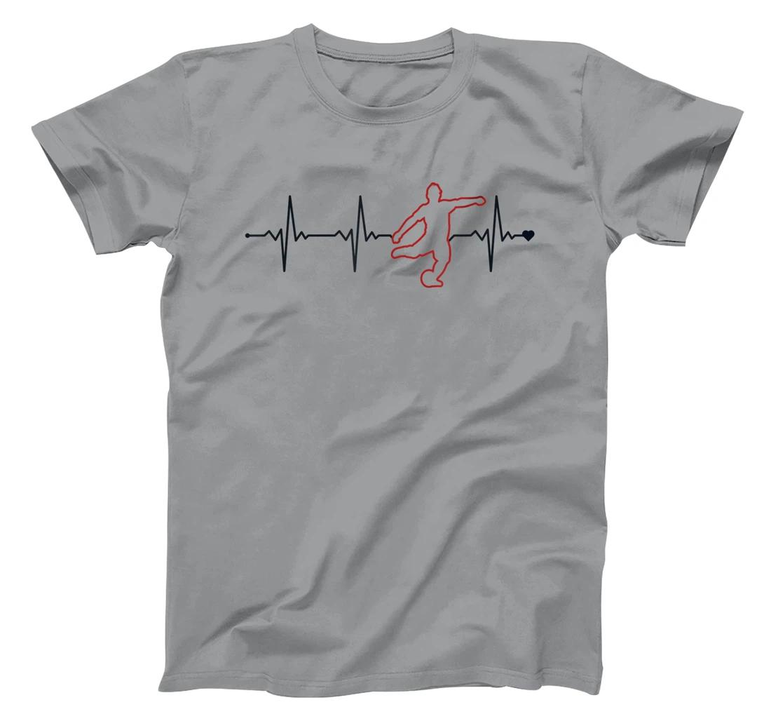 Soccer Heartbeat Goal Keeper Futbol Fußball Trainer Soccer T-Shirt, Kid T-Shirt and Women T-Shirt