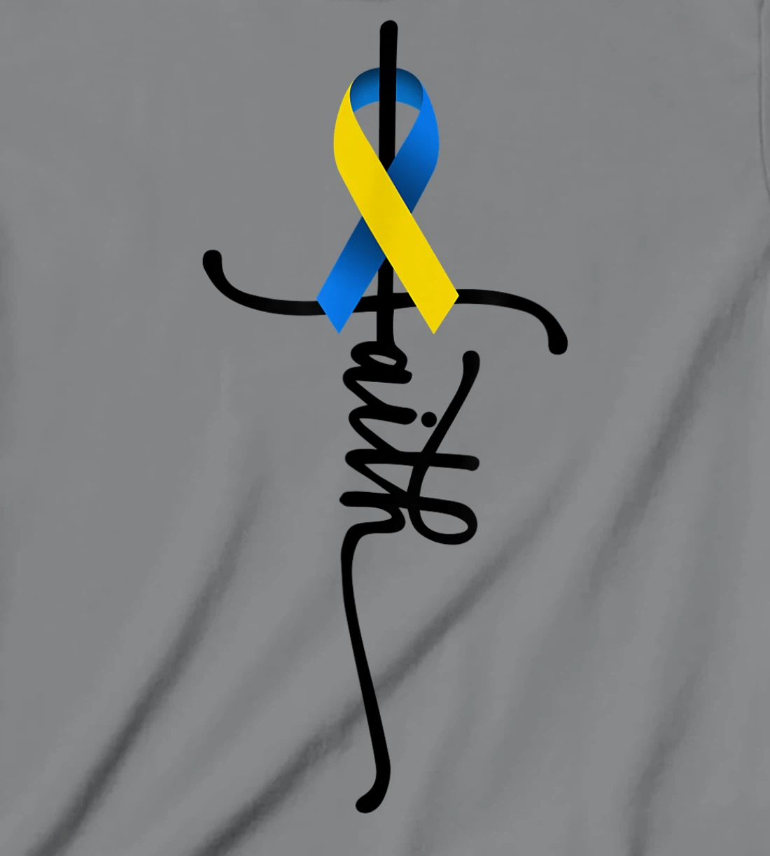 Womens Down Syndrome Faith Down Syndrome Awareness Gifts Trisomy 21 T-Shirt, Kid T-Shirt and Women T-Shirt