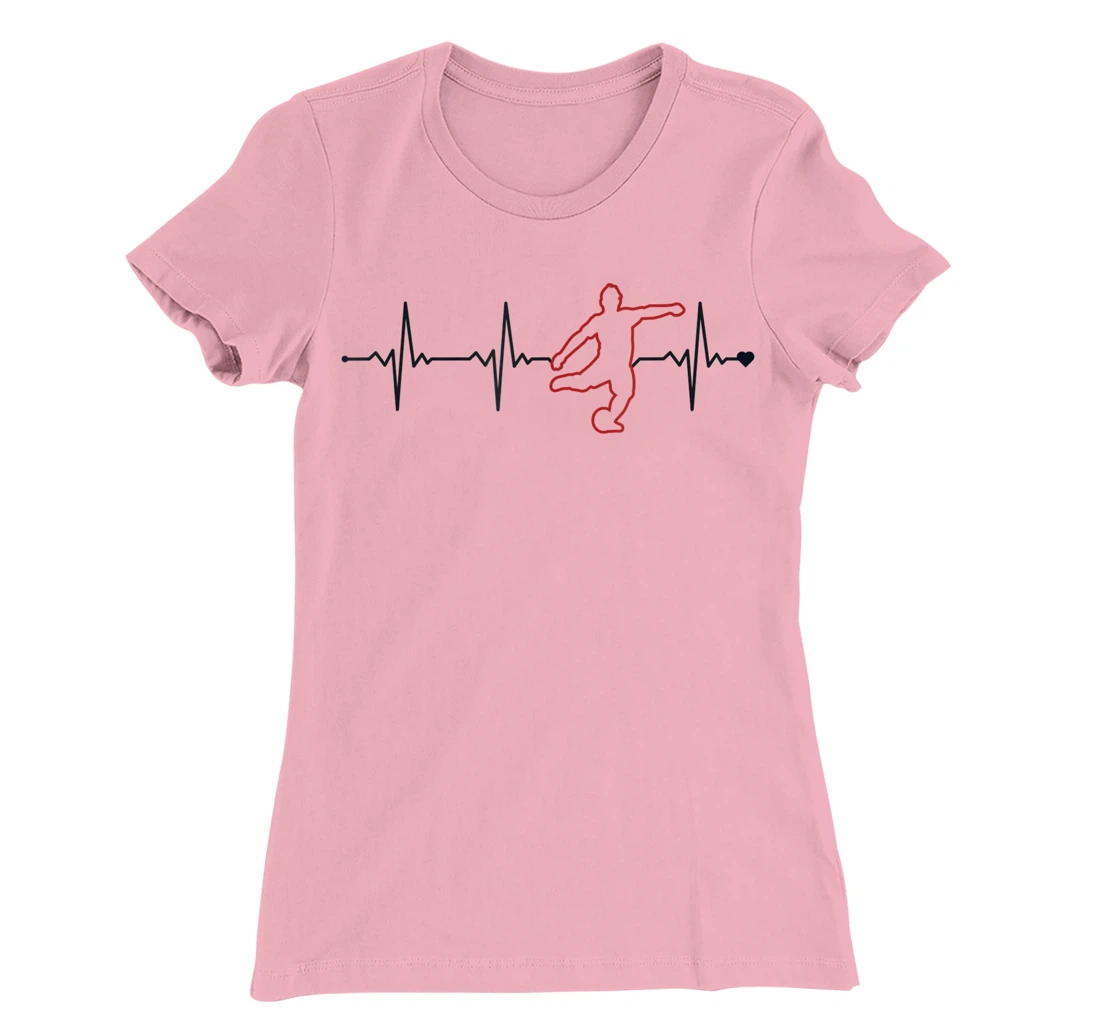 Soccer Heartbeat Goal Keeper Futbol Fußball Trainer Soccer T-Shirt, Kid T-Shirt and Women T-Shirt