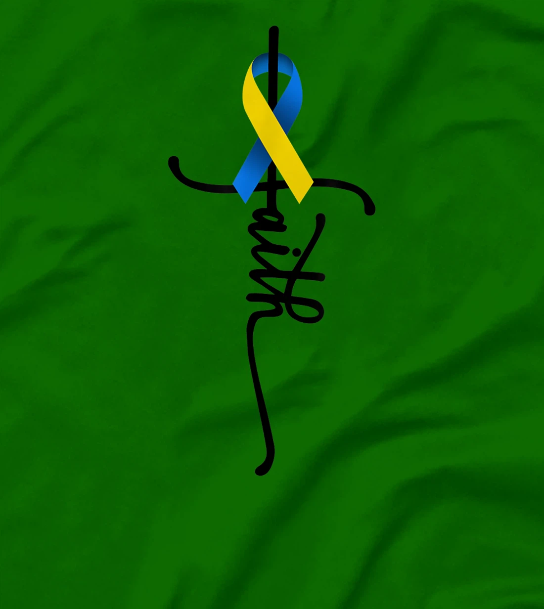 Womens Down Syndrome Faith Down Syndrome Awareness Gifts Trisomy 21 T-Shirt, Kid T-Shirt and Women T-Shirt