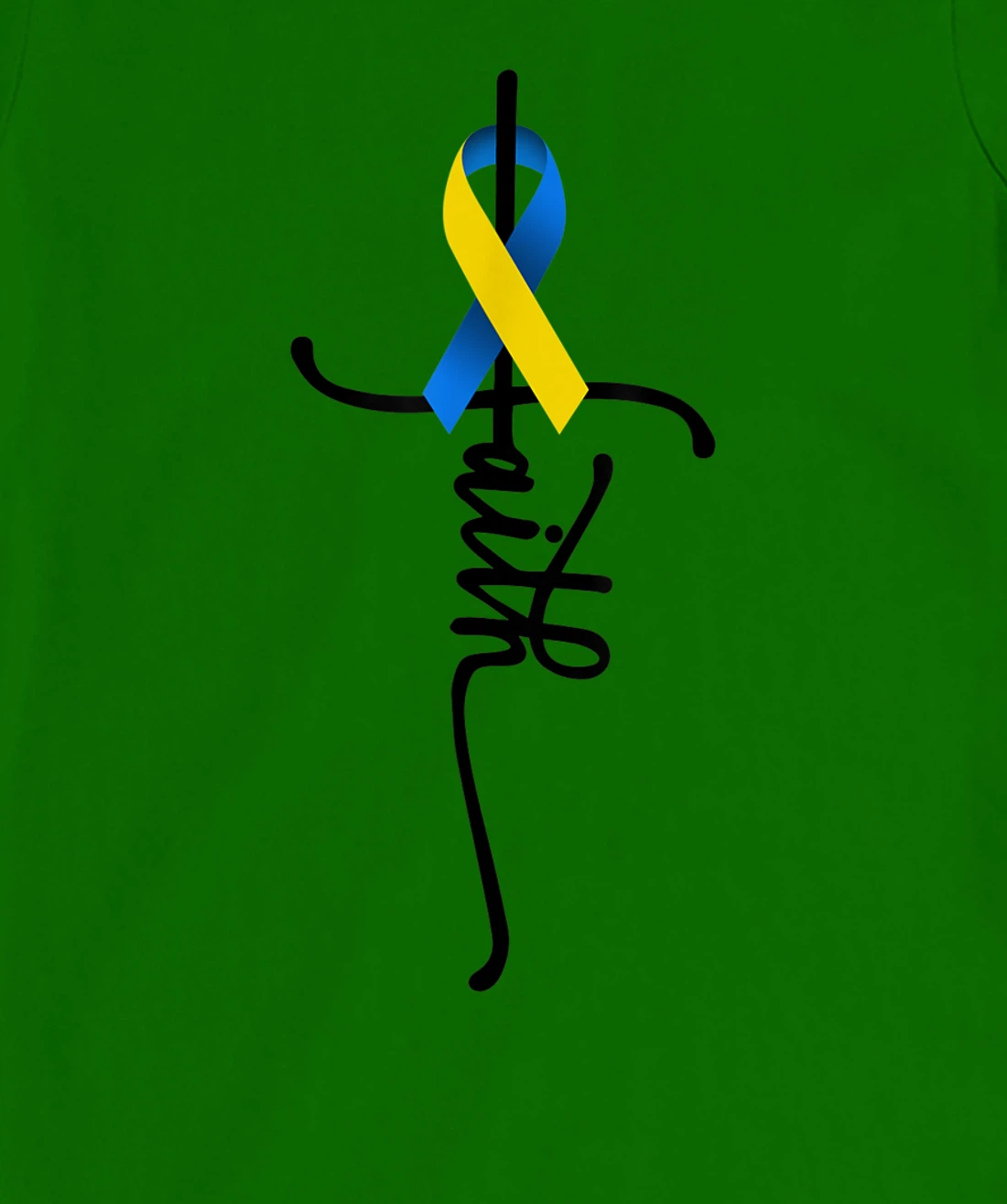 Womens Down Syndrome Faith Down Syndrome Awareness Gifts Trisomy 21 T-Shirt, Kid T-Shirt and Women T-Shirt