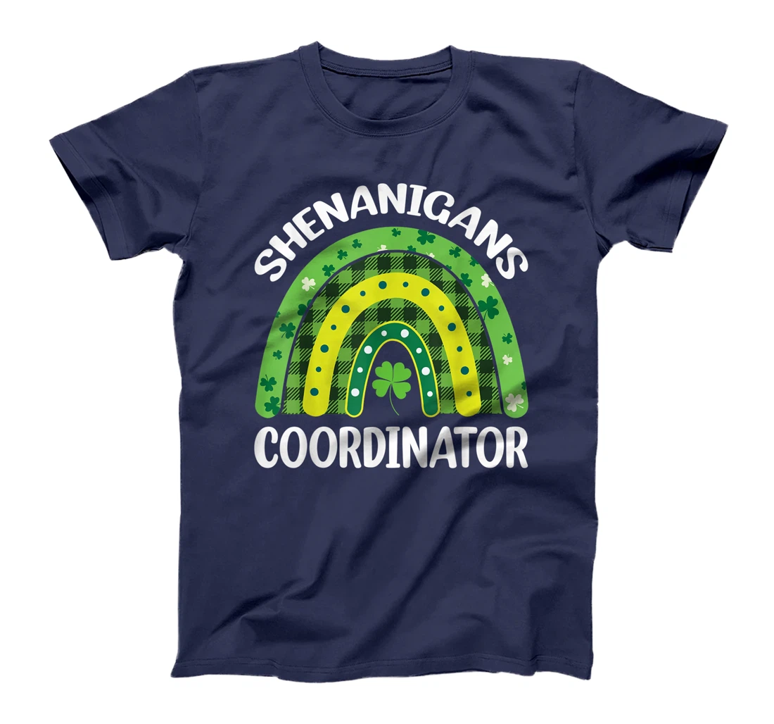 Shenanigans Coordinator Rainbow St Patricks Day Teacher Gift T-Shirt, Kid T-Shirt and Women T-Shirt