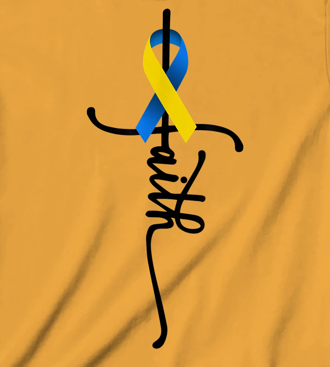 Womens Down Syndrome Faith Down Syndrome Awareness Gifts Trisomy 21 T-Shirt, Kid T-Shirt and Women T-Shirt