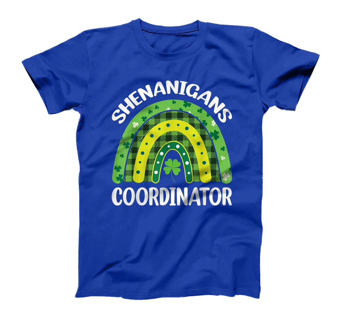 Shenanigans Coordinator Rainbow St Patricks Day Teacher Gift T-Shirt, Kid T-Shirt and Women T-Shirt
