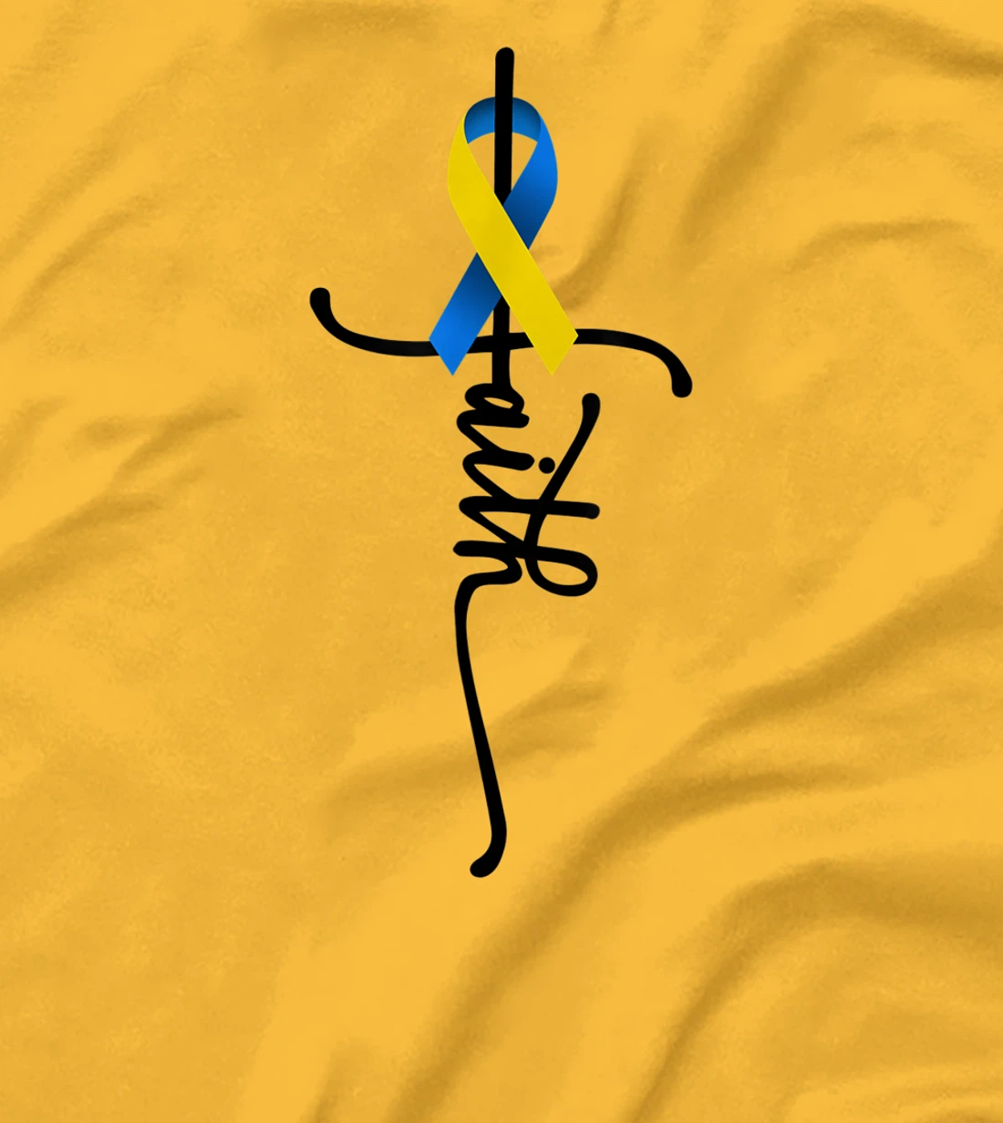 Womens Down Syndrome Faith Down Syndrome Awareness Gifts Trisomy 21 T-Shirt, Kid T-Shirt and Women T-Shirt