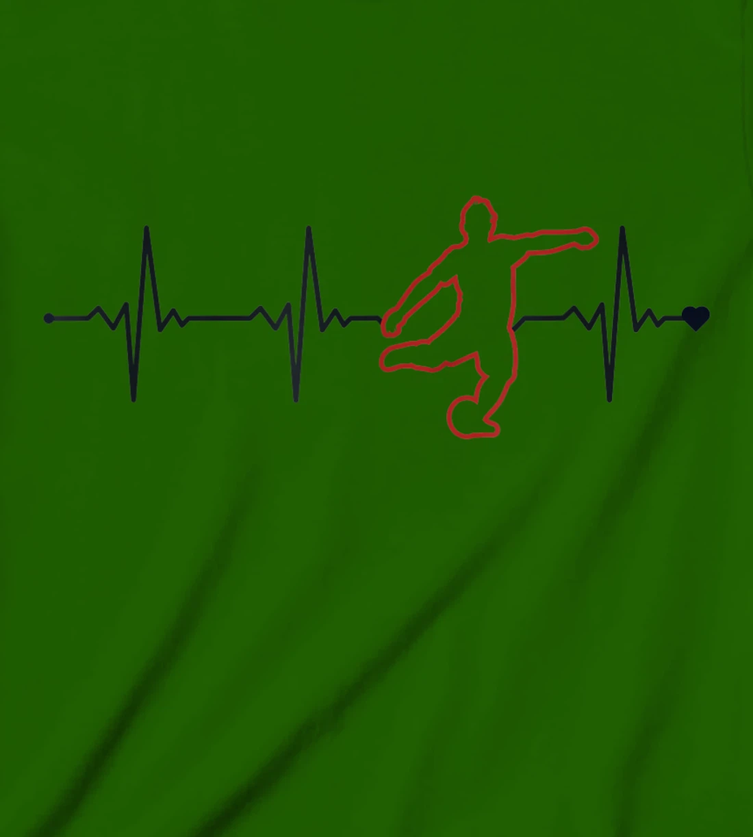 Soccer Heartbeat Goal Keeper Futbol Fußball Trainer Soccer T-Shirt, Kid T-Shirt and Women T-Shirt