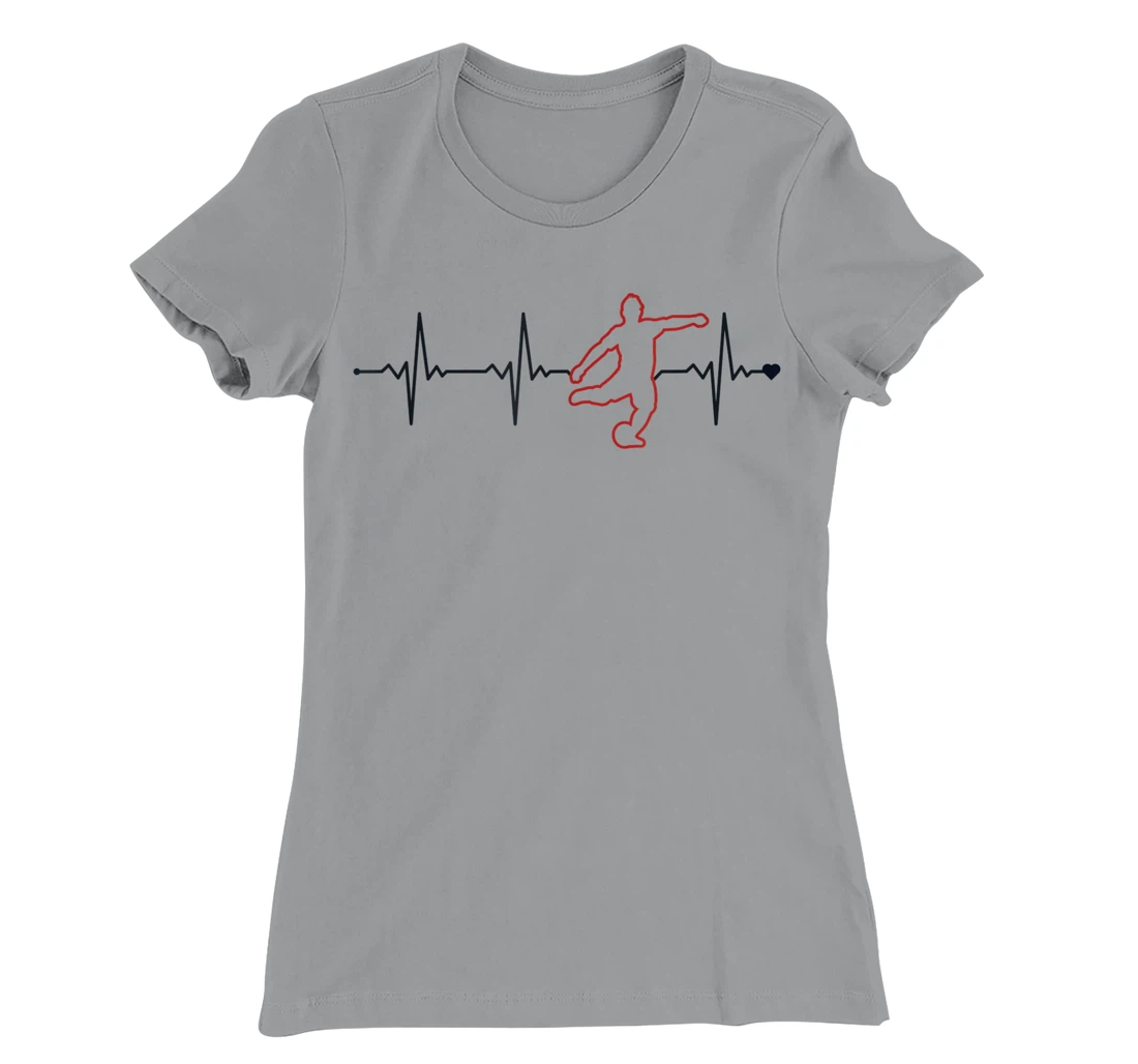Soccer Heartbeat Goal Keeper Futbol Fußball Trainer Soccer T-Shirt, Kid T-Shirt and Women T-Shirt