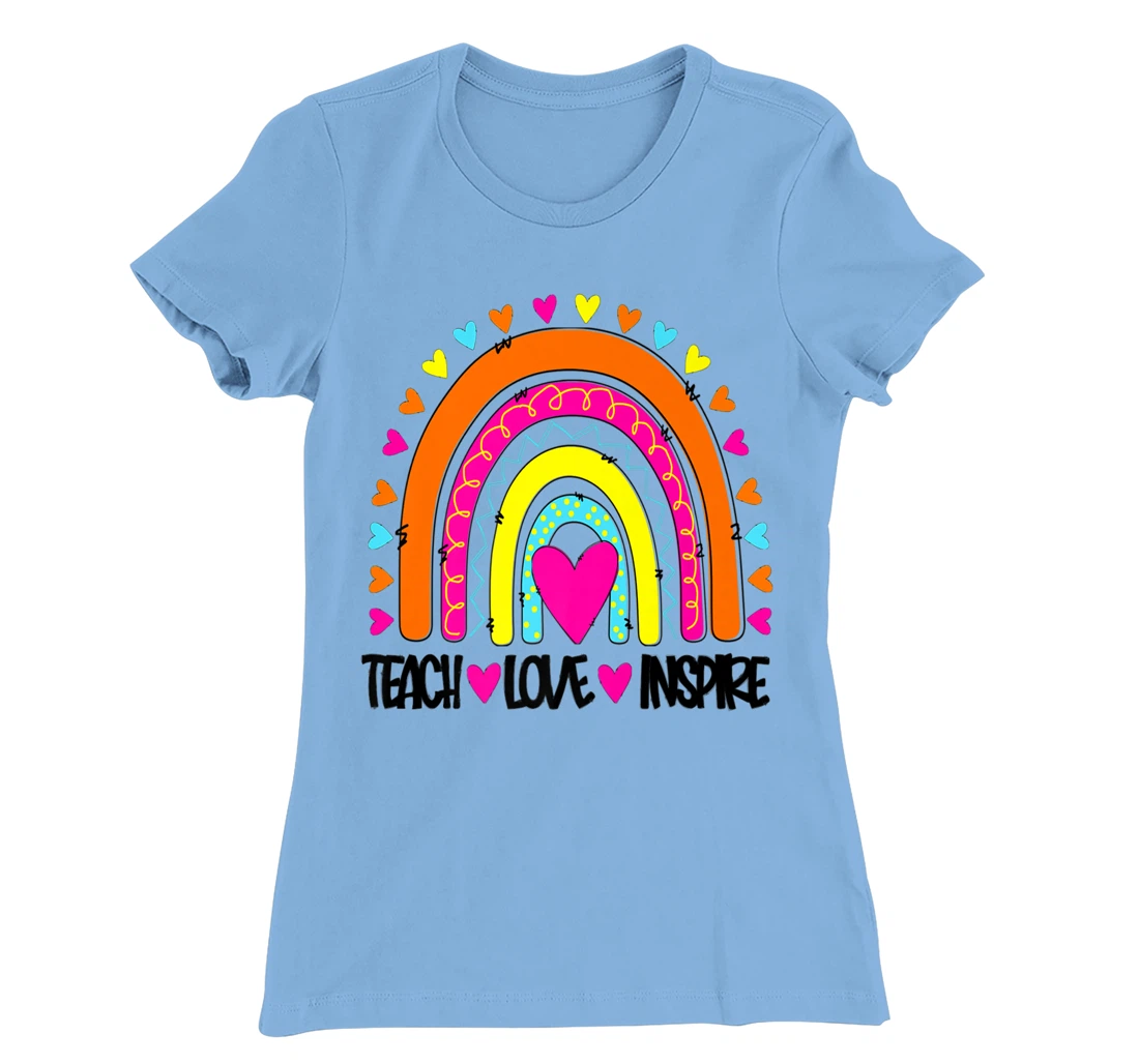 Womens Cute teacher apple educator women teaching school class tee T-Shirt, Women T-Shirt