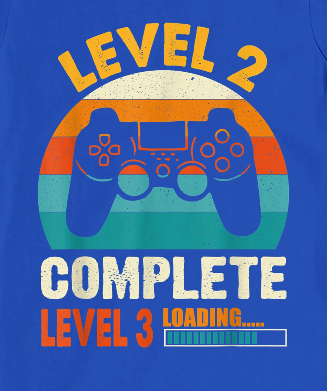 Funny Celebrate 2nd Wedding Vintage Retro Level 2 Complete T-Shirt, Kid T-Shirt and Women T-Shirt