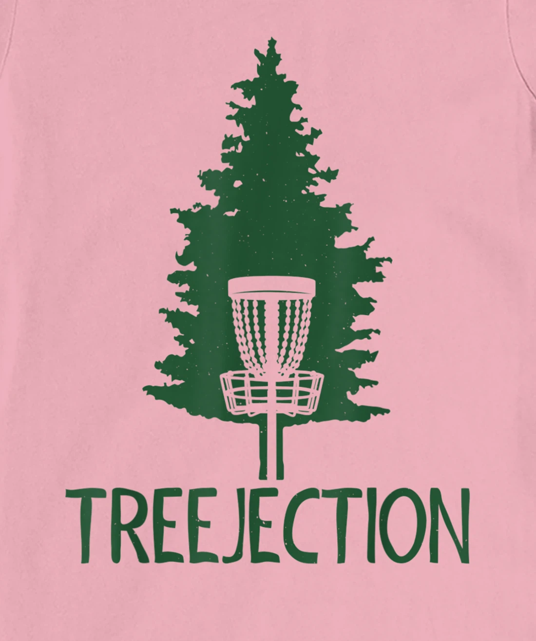 Disc Golf Treejection T-Shirt, Women T-Shirt