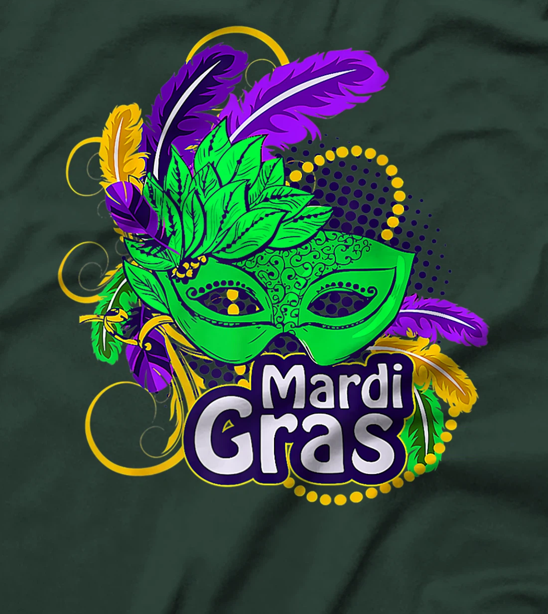 Mardi Gras Funny Mardi Gras 2022 Beads Mask Feathers T-Shirt, Kid T-Shirt and Women T-Shirt